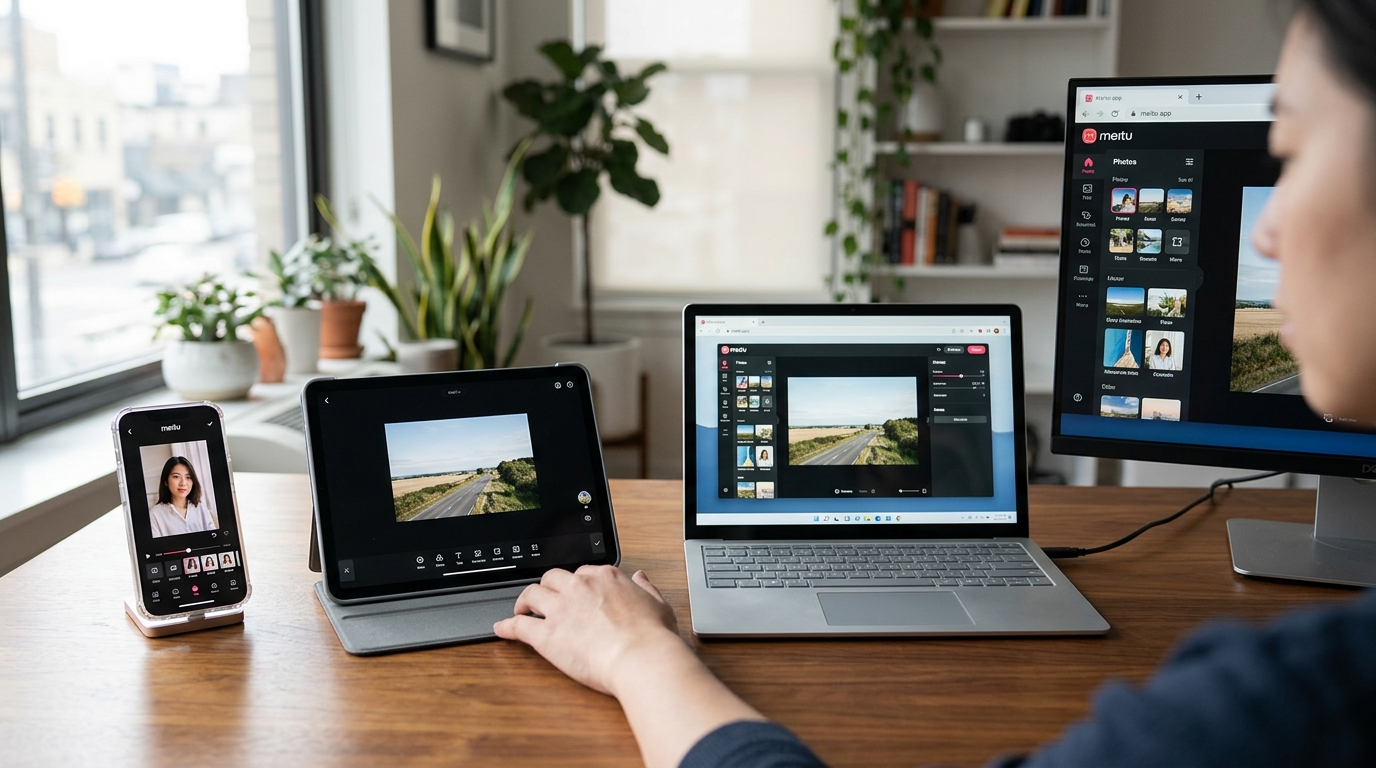美图秀秀下载五端功能对比:iOS安卓Windows Mac网页版