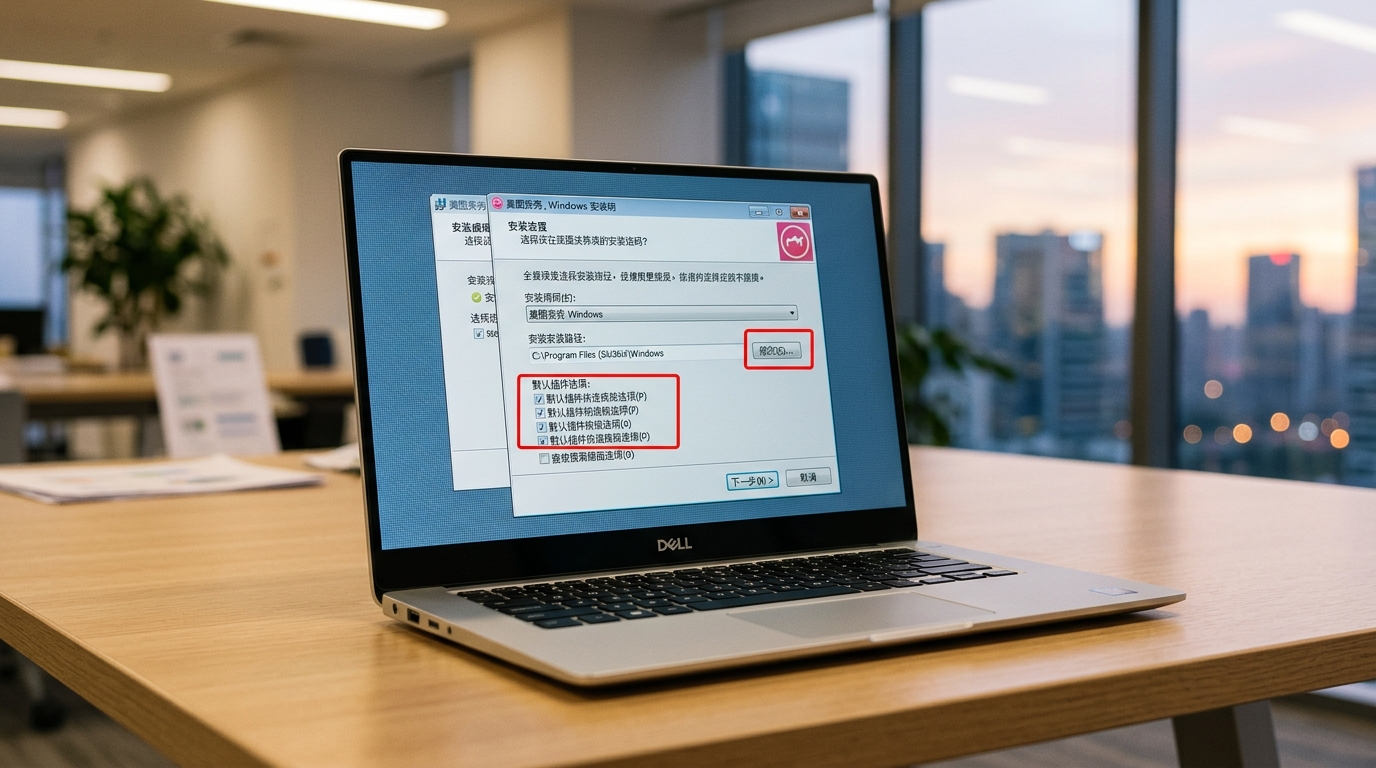 美图秀秀下载 Windows 电脑版安装步骤