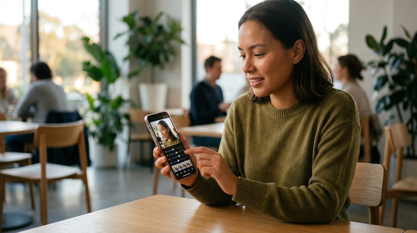 美图秀秀App人像美颜与AI修图界面适合零基础用户