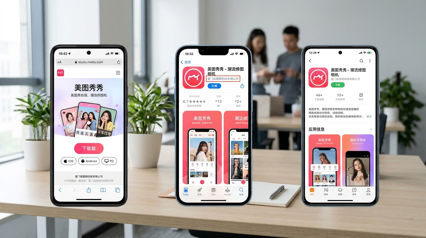 美图秀秀下载官方渠道:官网、App Store与各大应用商店入口
