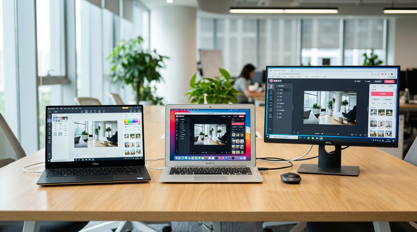 美图秀秀电脑版 Windows Mac 网页版功能对比